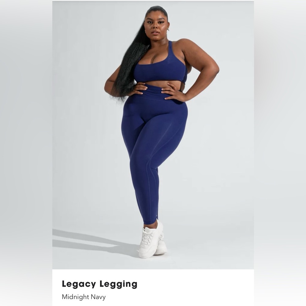BuffBunny Latitude Leggings - Midnight Blue